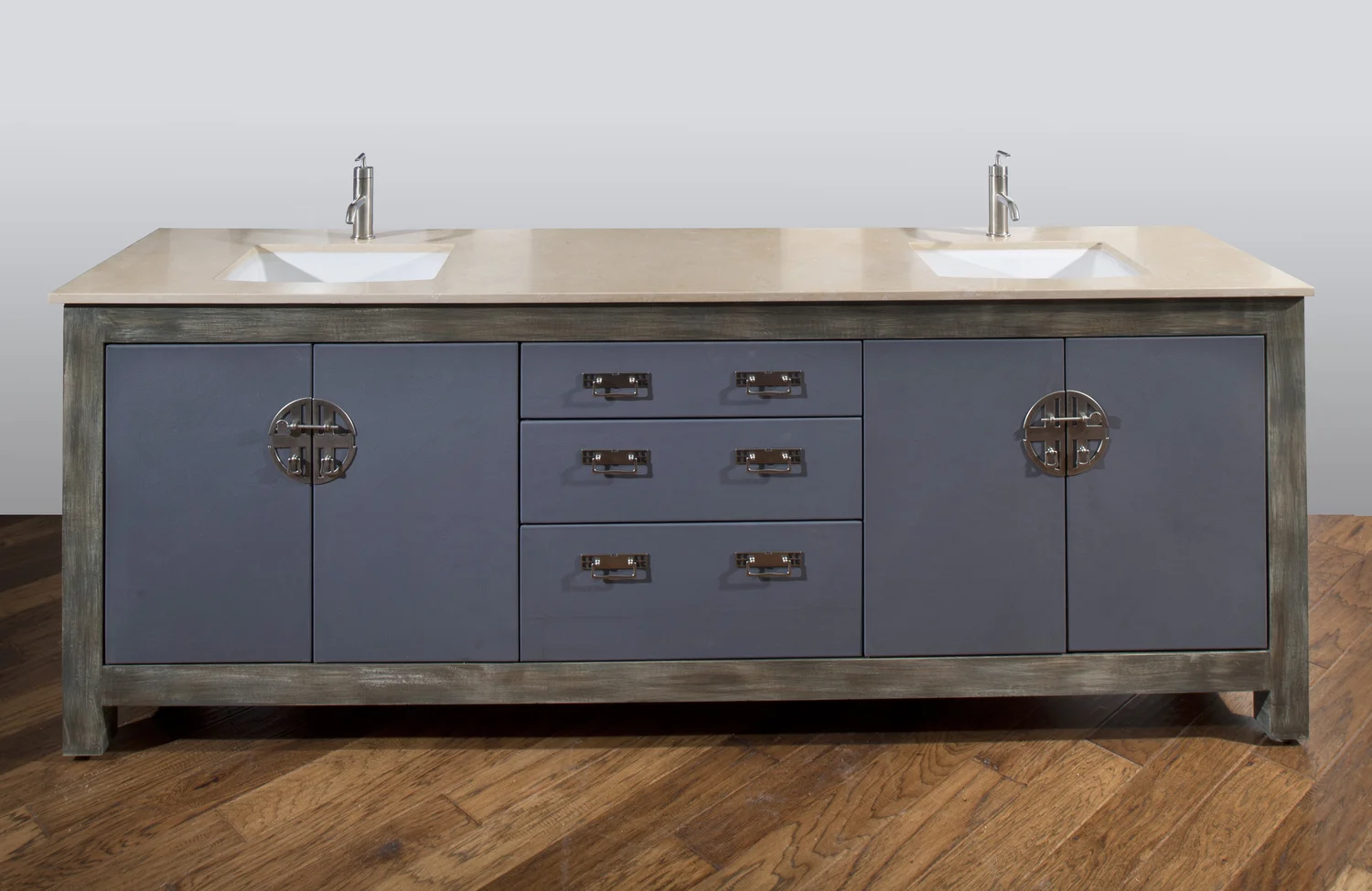 Custom cabinetry with fine furniture finish