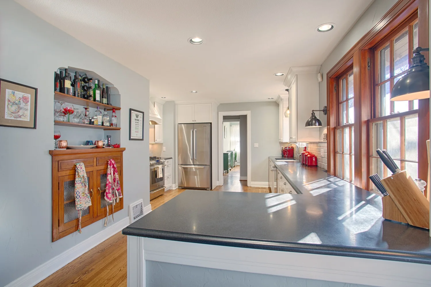 Contemporary farmhouse kitchen remodel in Blanchard, Oklahoma