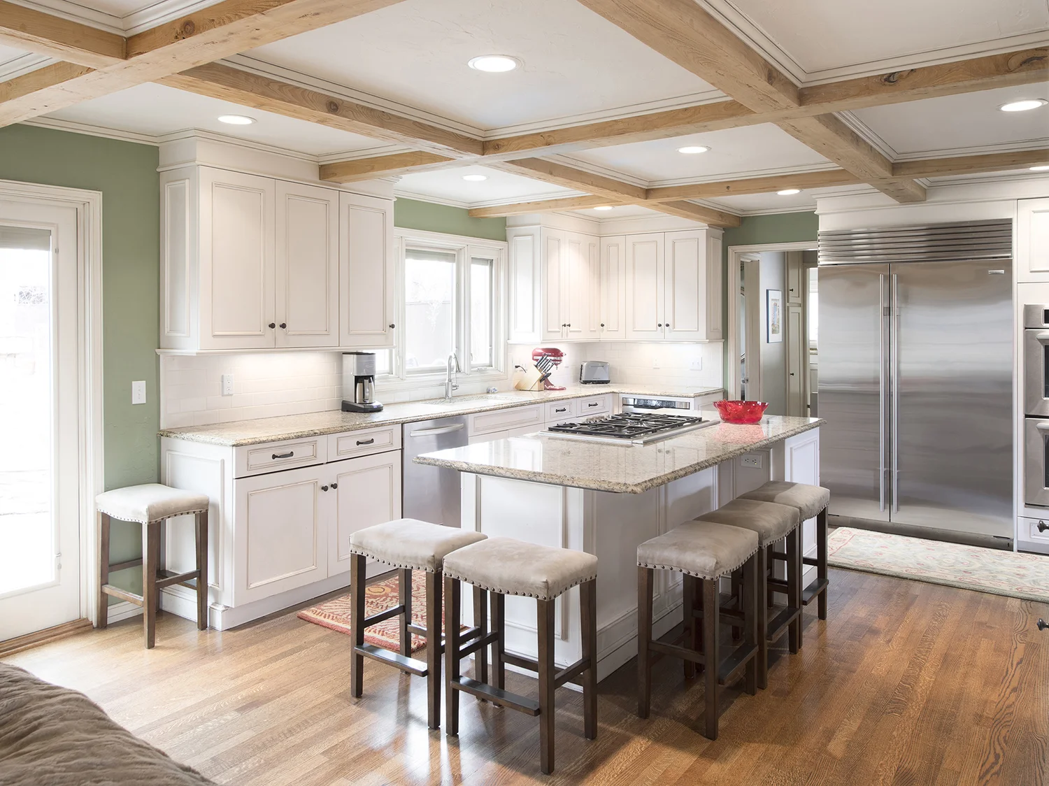 Contemporary craftsman kitchen remodel in Norman, Oklahoma